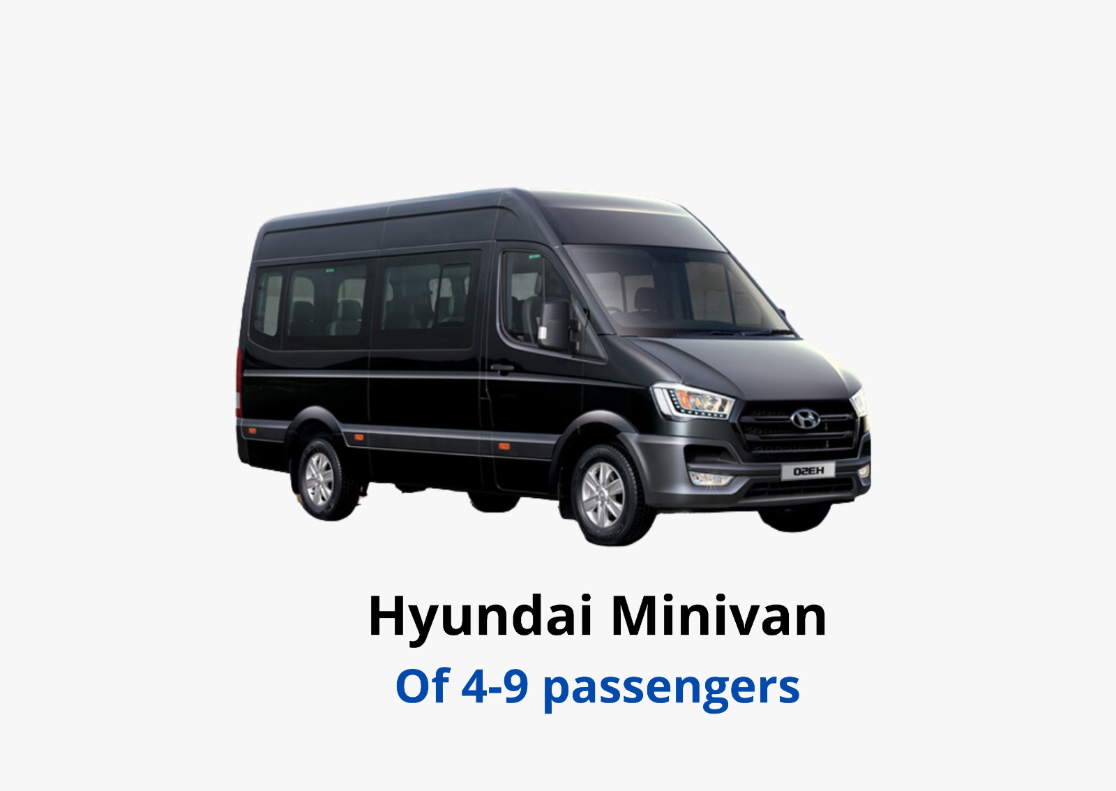8-passenger minibus